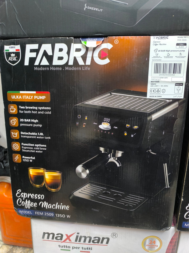 اسپرسو ساز فابریک مدل FBT2507 لمسی