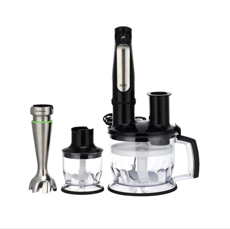 گوشتکوب برقی براون مدل MQ7085X چندکاره با کاسه ۱.۵ لیتری